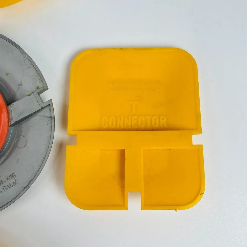 VTG Mattel Switch N Go Track Parts Lot Y-Connector Switch Crossover Trigger OEM